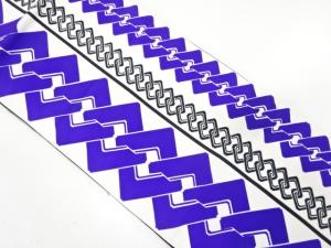 吉原繋ぎ模様　踊り用袋帯